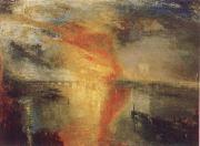 Joseph Mallord William Turner THed Burning of the Houses of Lords and Commons,16 October,1834 France oil painting artist